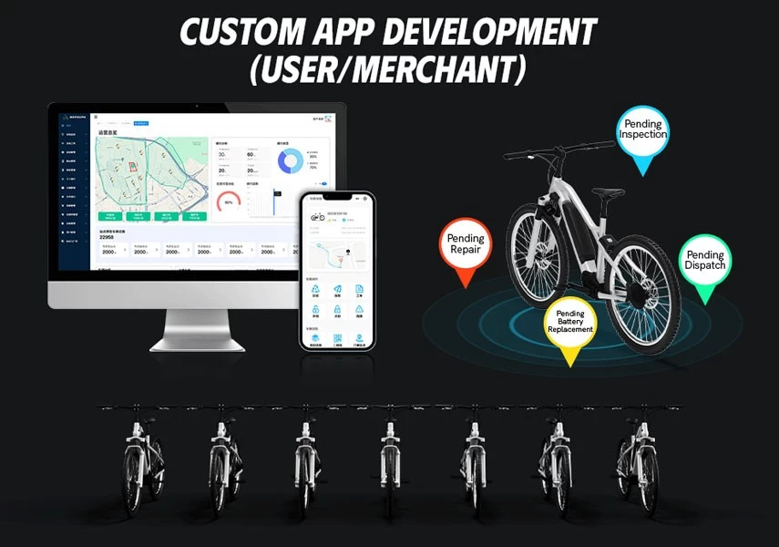 e-bike rental app