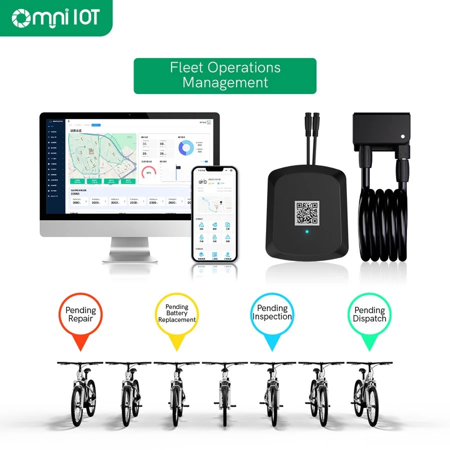 GPS IoT Tracker Makes E-bikes Smart