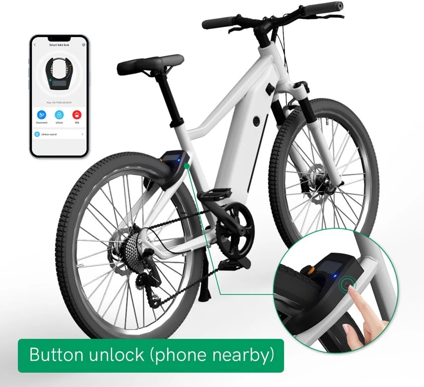 bluetooth bike lock