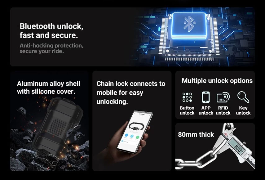 smart lock for cycle