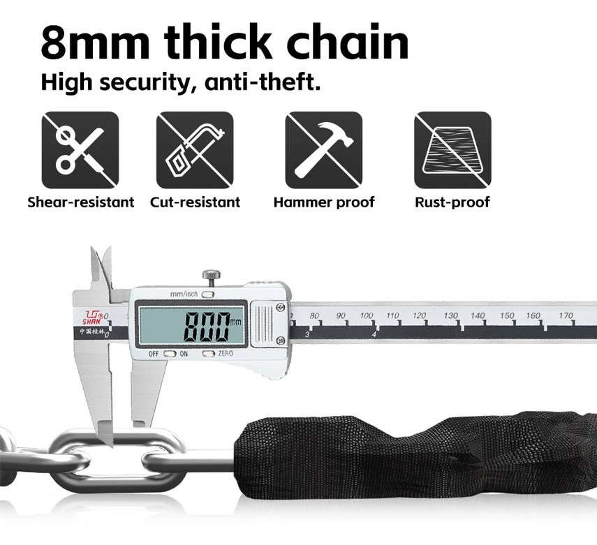 chain for gate lock