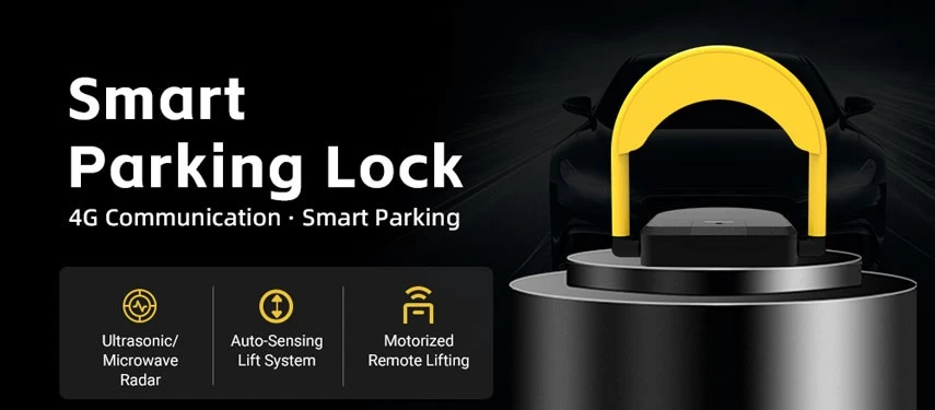 parking lock with remote control
