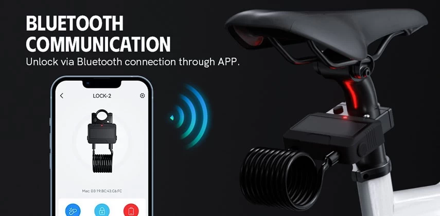 bluetooth bike lock