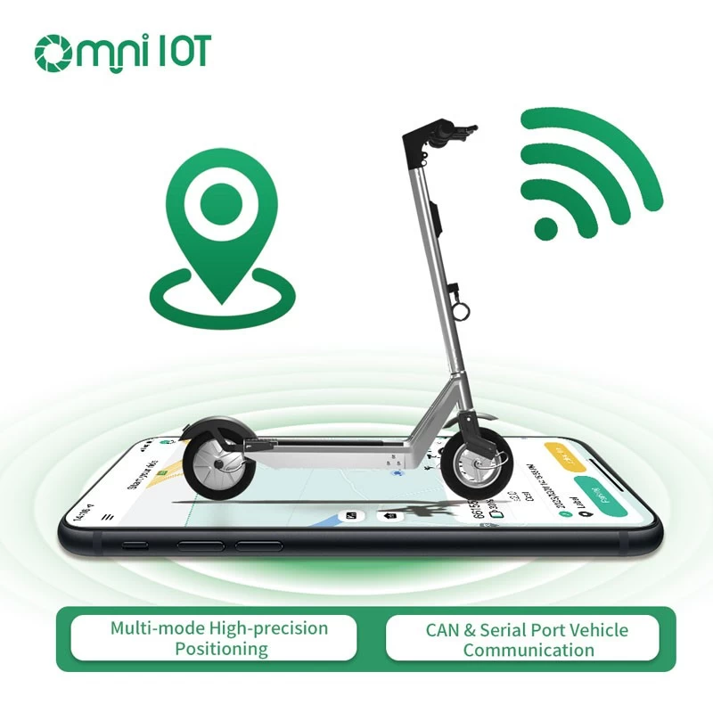 OMNI 带 GPS 跟踪系统的电动滑板车显示屏
