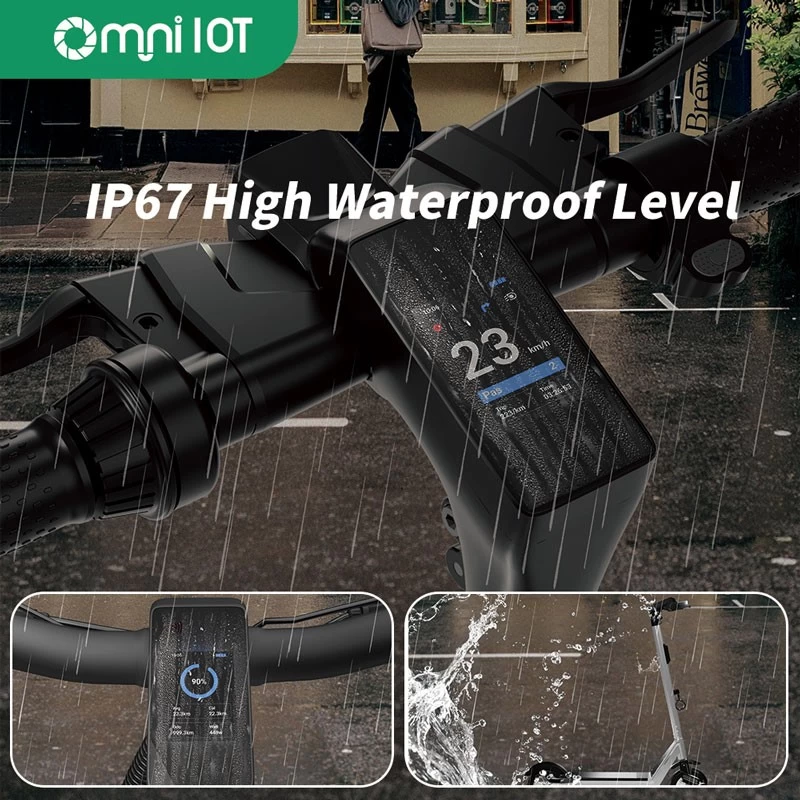 OMNI 带 GPS 跟踪系统的电动滑板车显示屏