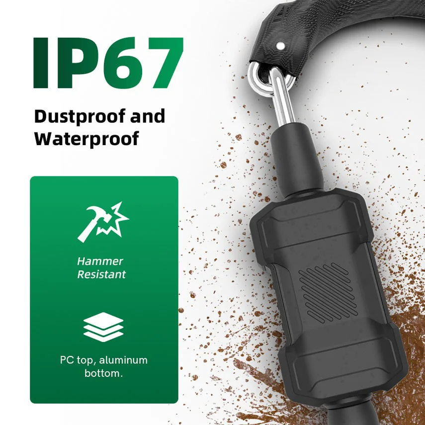 long bike chain lock