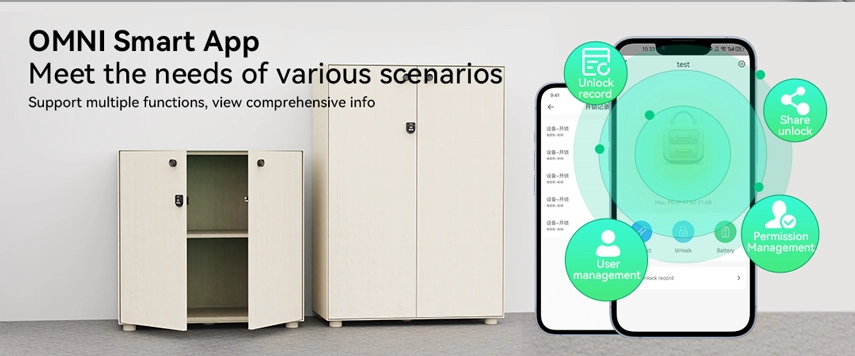 keyless cabinet lock