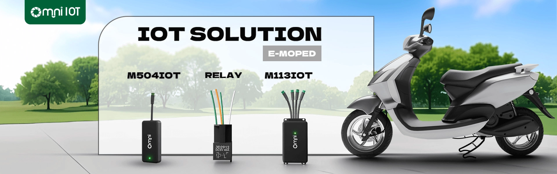 E-Mopeds용 스마트 IoT 솔루션