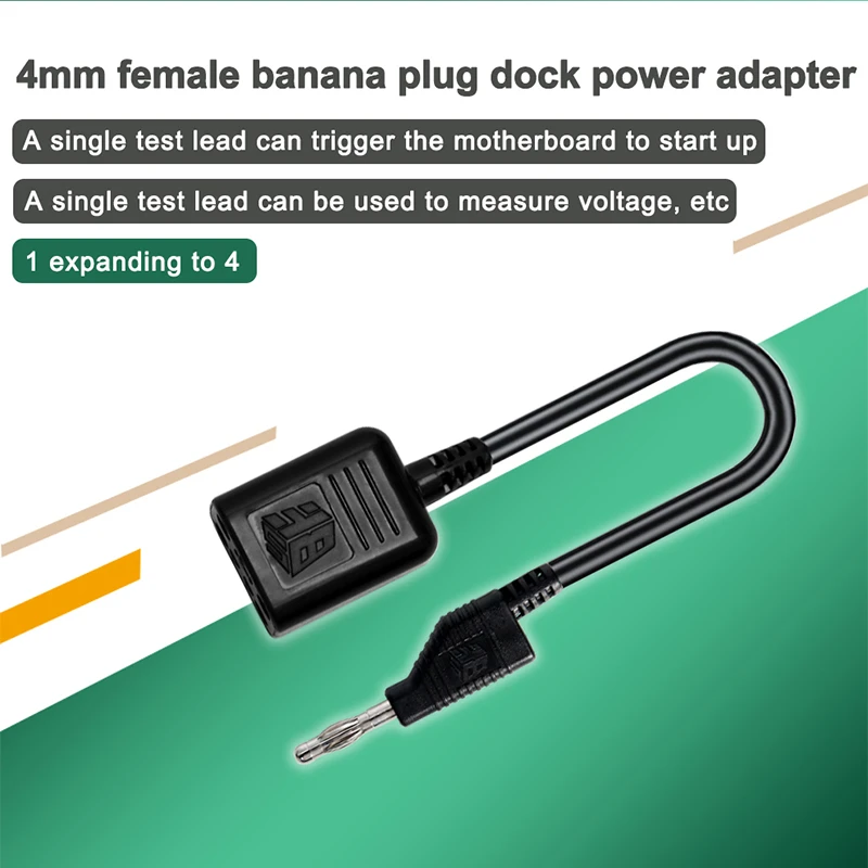 Aofan Multimeter Double-ended Stackable Banana Plug Test