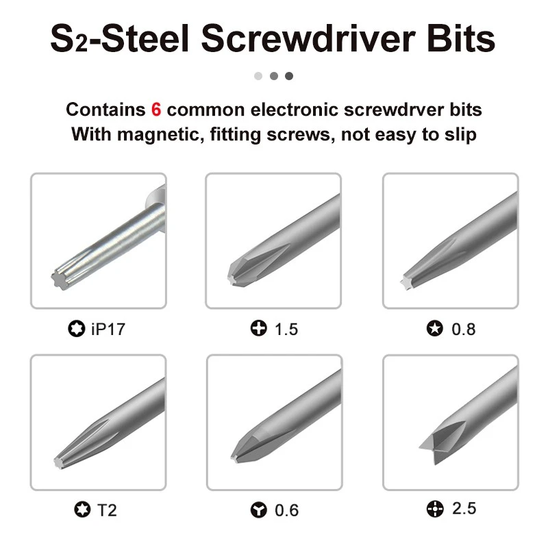 الصين الصين أدوات مصنع أدوات إصلاح الشركة المصنعة للتعديل عزم الدوران مفك مجموعة أدوات إصلاح الهاتف المحمول المفكات BST-9908 الصانع