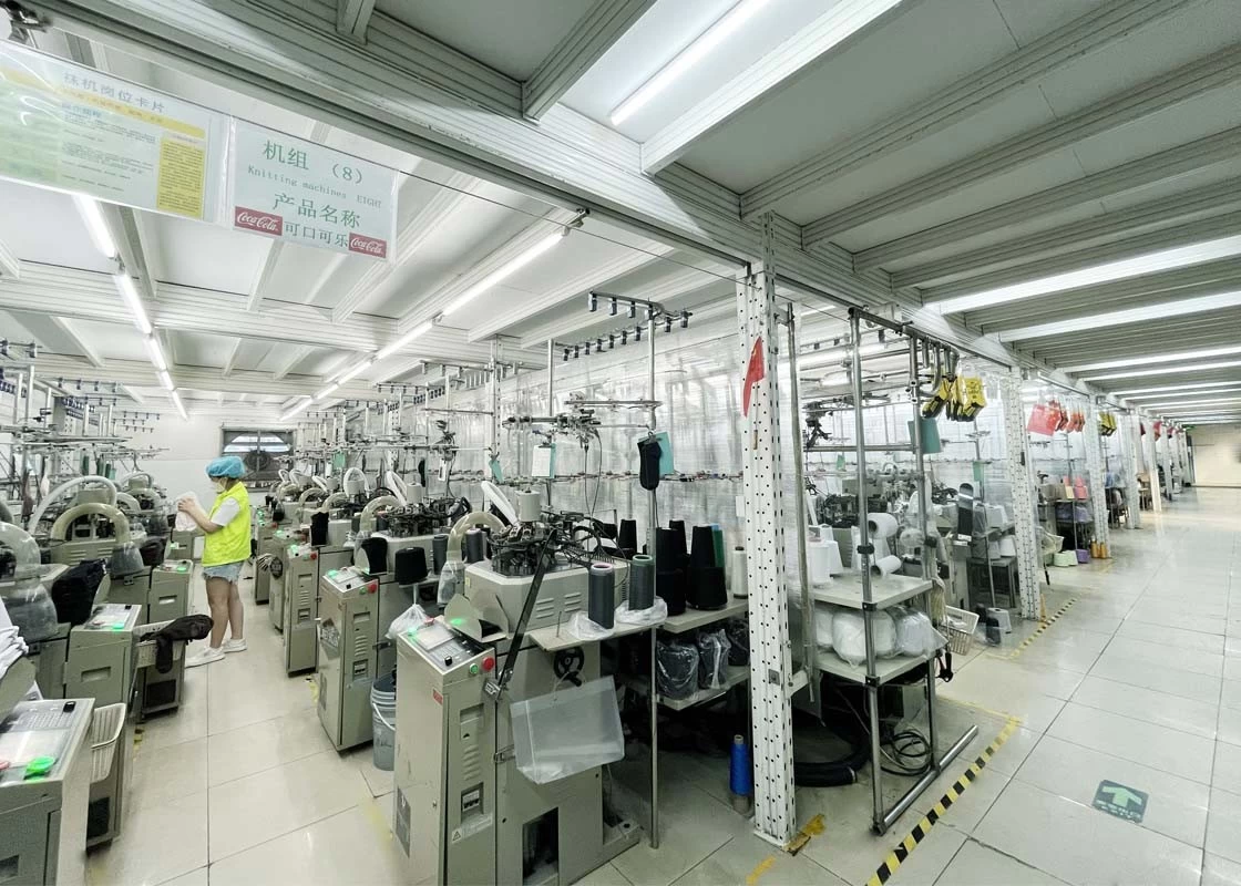 The factory covers an area of 13,000 square meters