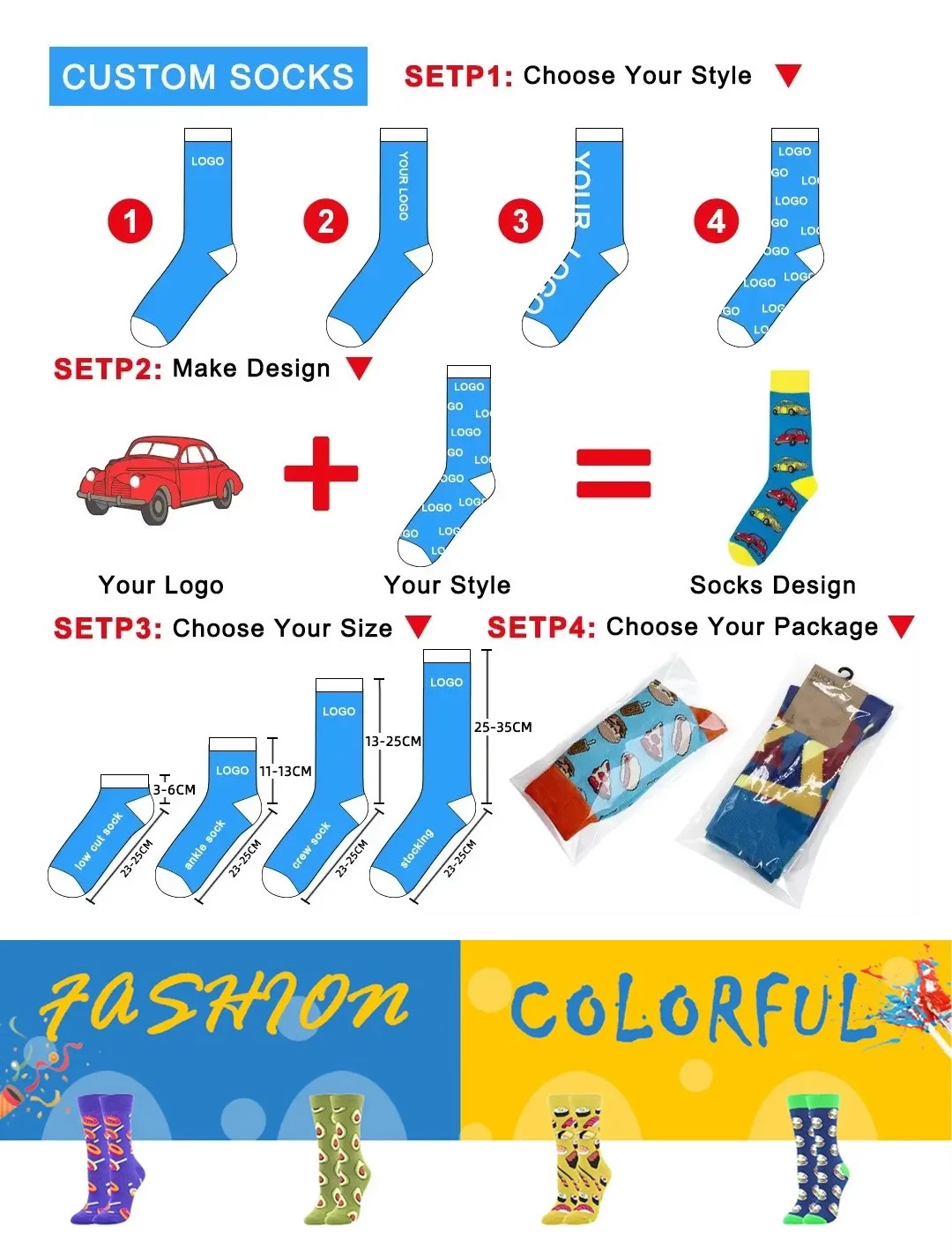 Custom Women's Socks Manufacturer