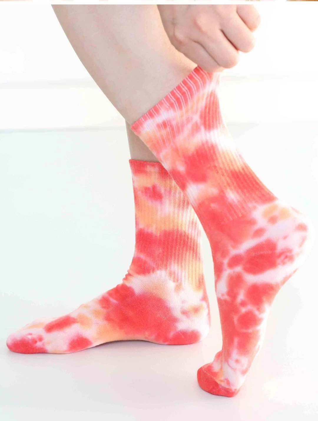 B2B wholesale tie-dye yoga socks for sale