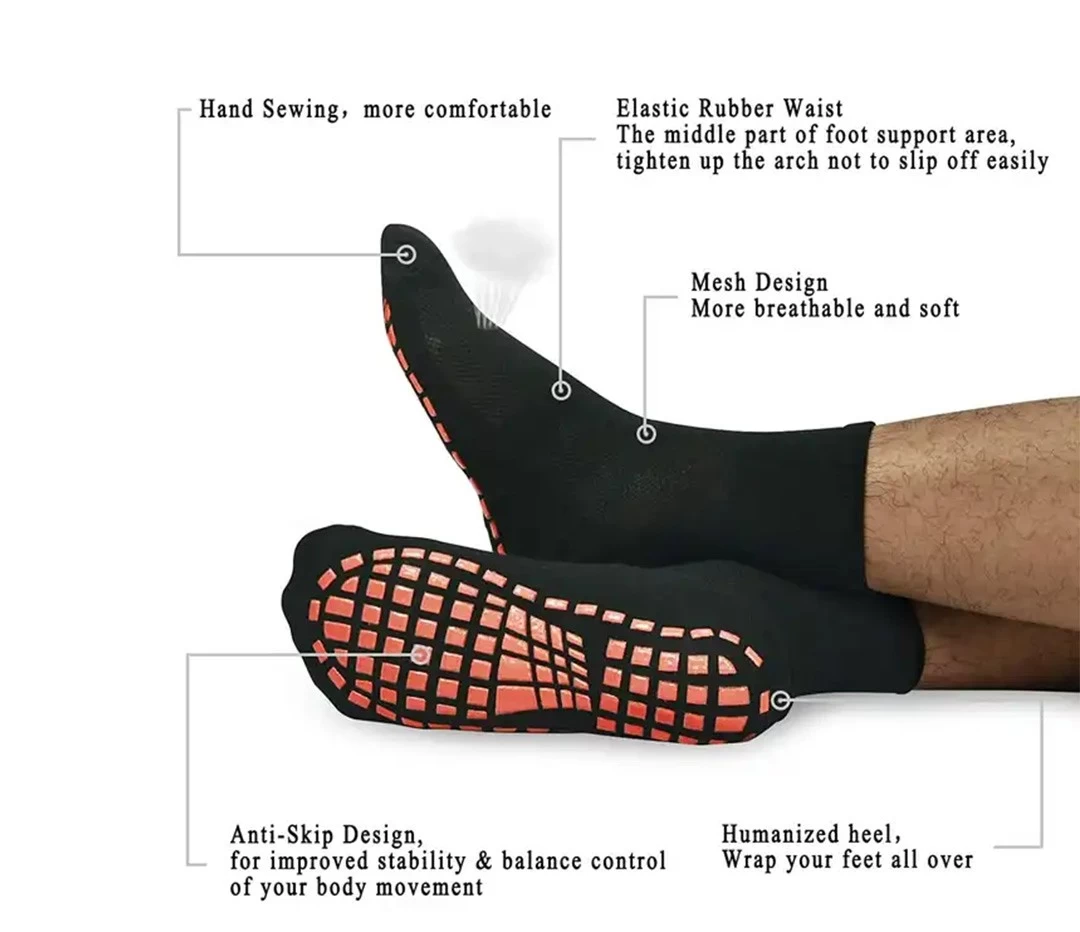 custom logo trampoline socks