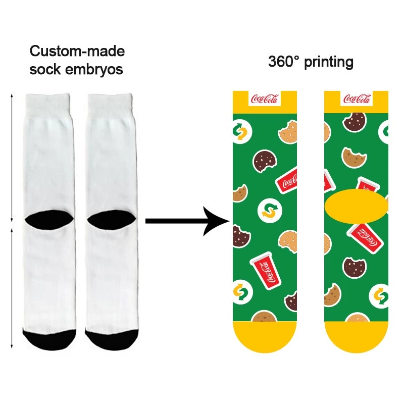 China OEM Digitally Printed Socks Supplier, Bulk Order 3D Printed Digital Socks manufacturer
