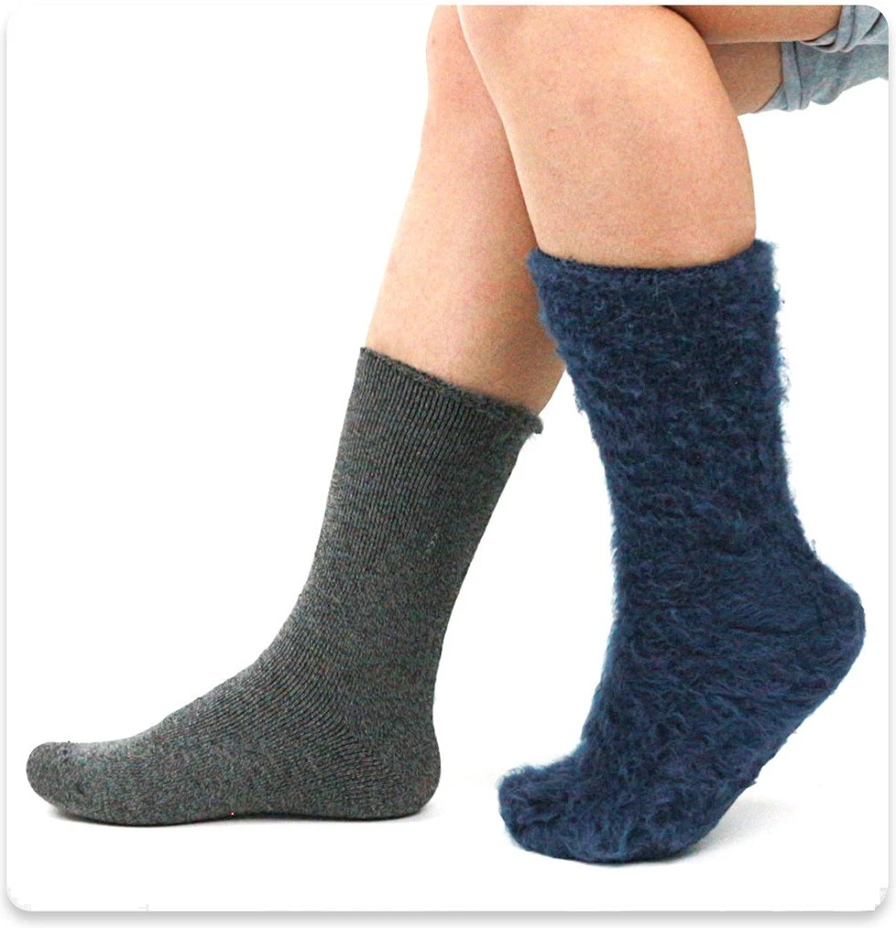 Produttore di calzini spessi e caldi di design alla moda