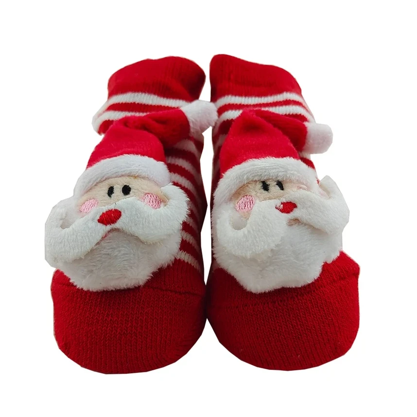 Custom logo children’s floor socks low MOQ