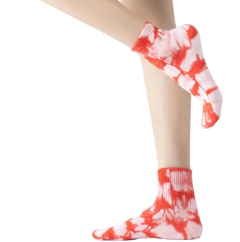 B2B wholesale tie-dye yoga socks for sale