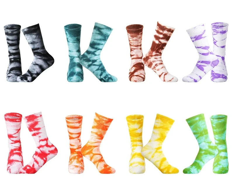 Wholesale tie-dye socks for sale