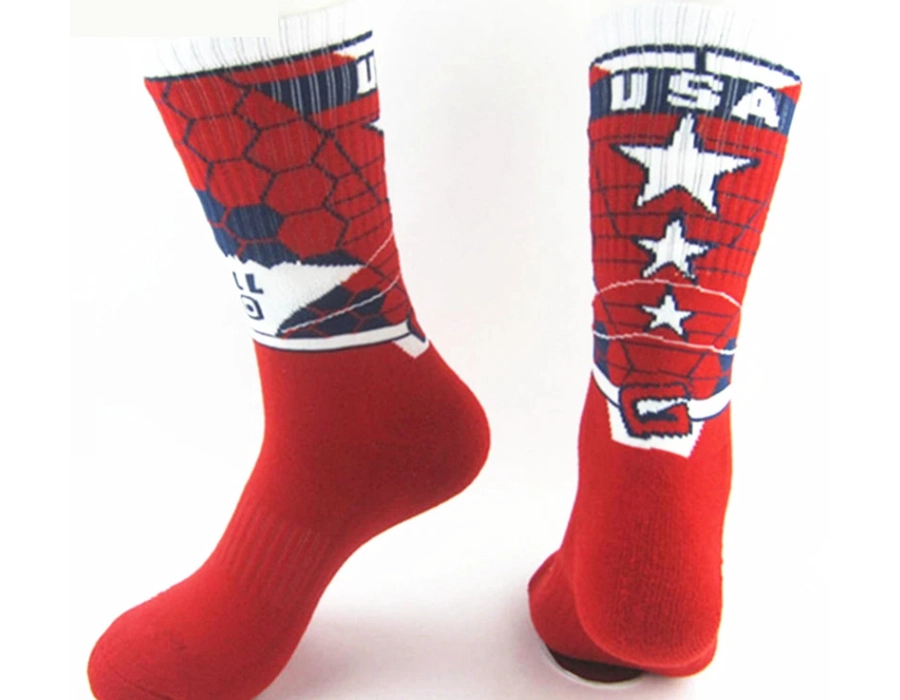 OEM terry-loop football socks low MOQ