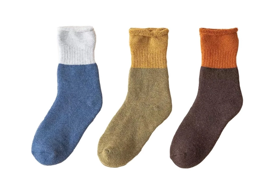 China cotton socks supplier bulk order