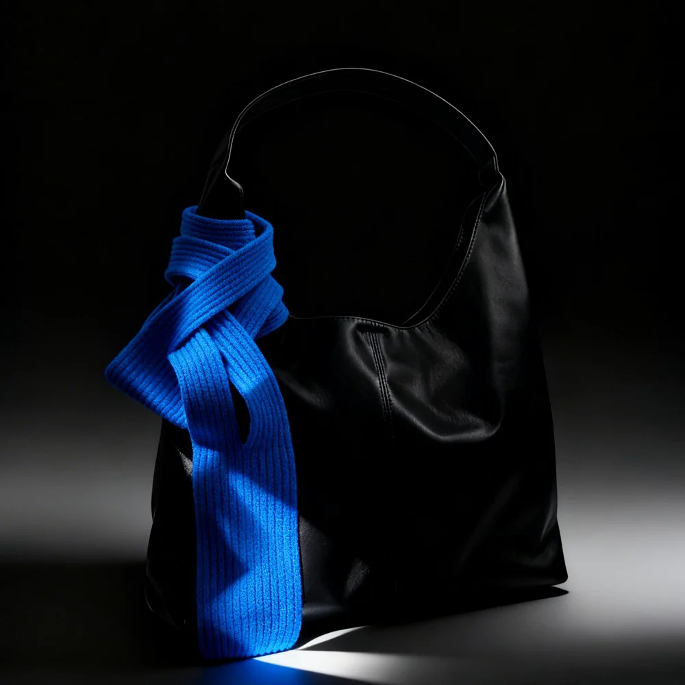 Custom Macaron Color Knitted Phone Purse