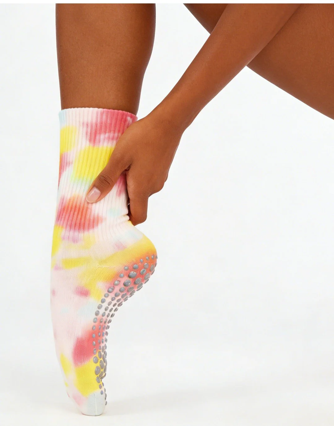 tie-dye yoga socks for sale