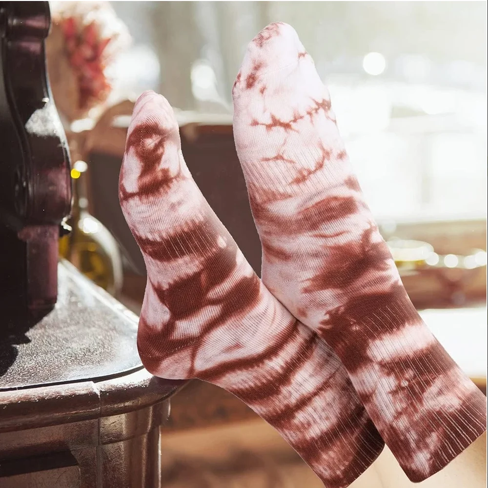 Wholesale tie-dye socks factory China
