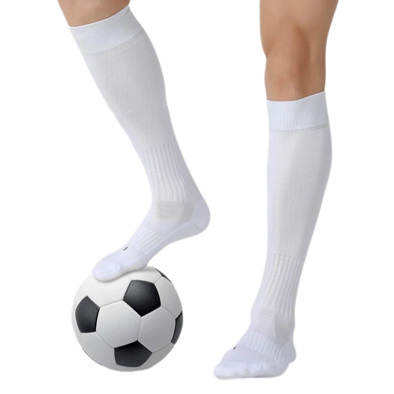 Custom logo football socks low MOQ
