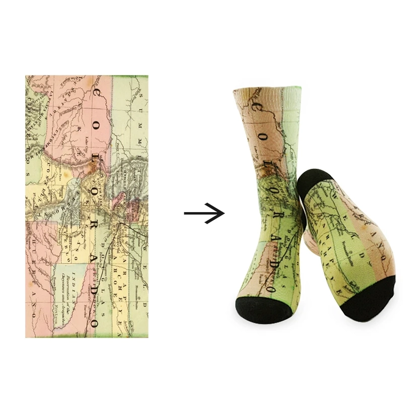 OEM 3D digital socks supplier