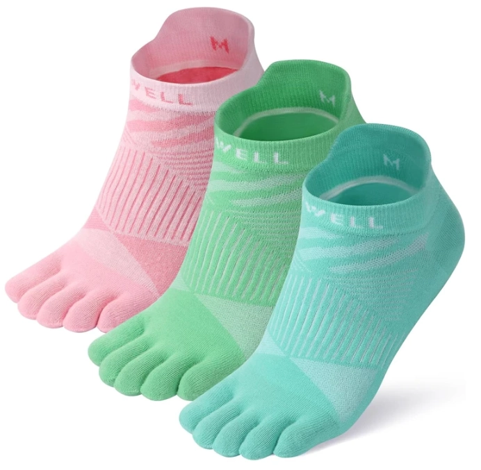 Breathable toe socks for women DDP shipping