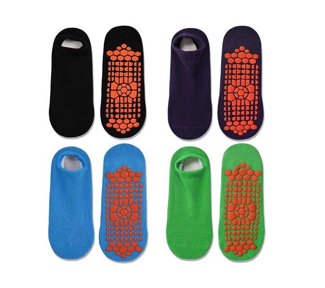 Wholesale low MOQ non-slip socks
