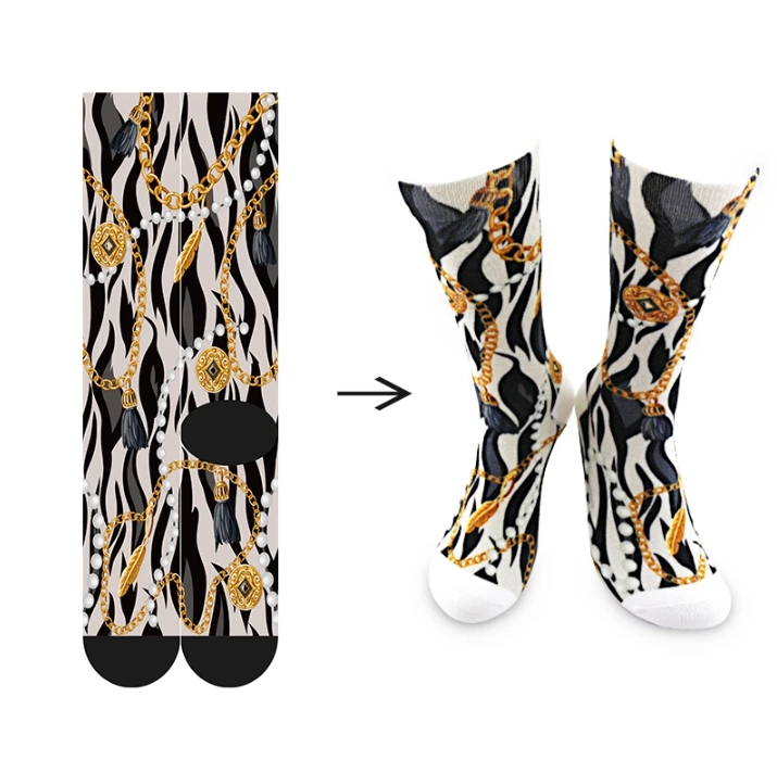 Best price blank socks for printing supplier