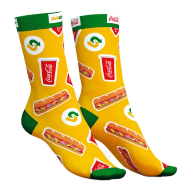 Custom printed promotional socks manufacturer