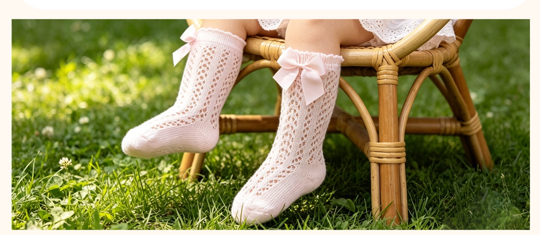  Low price pure cotton children socks factory