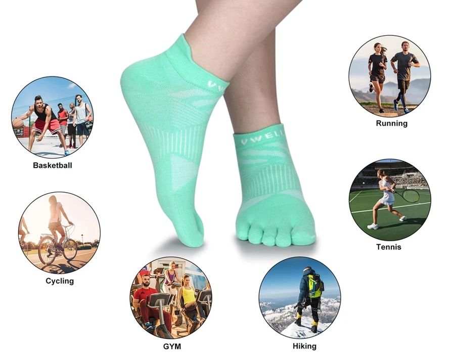 OEM ODM Five Toe Separate Socks ISO 9001 Factory