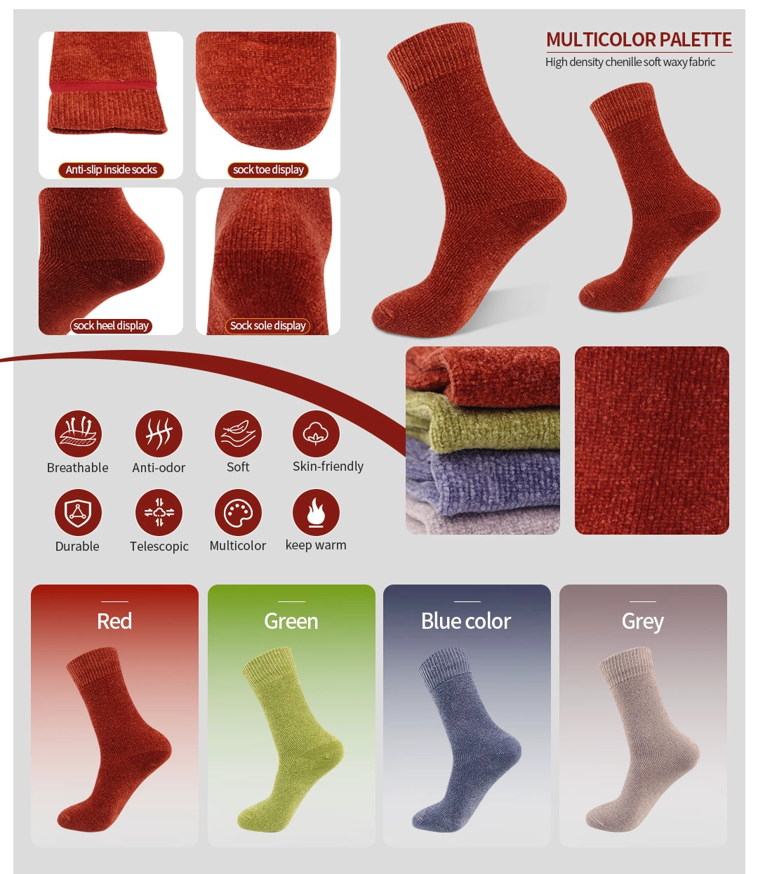 Custom printed promotional socks manufacturer
