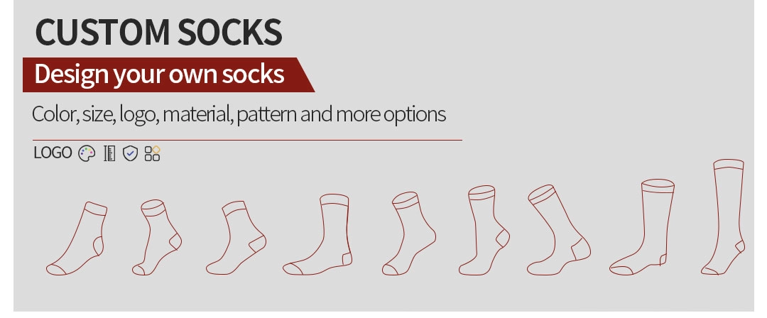 Bulk order blank socks for printing china