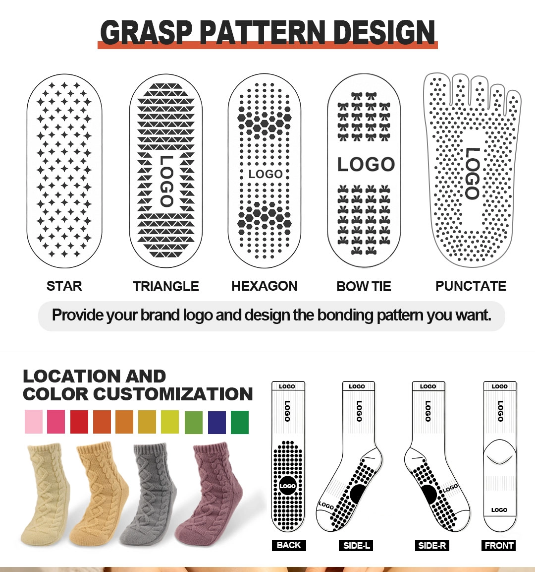 Bulk Order White Socks To Print
