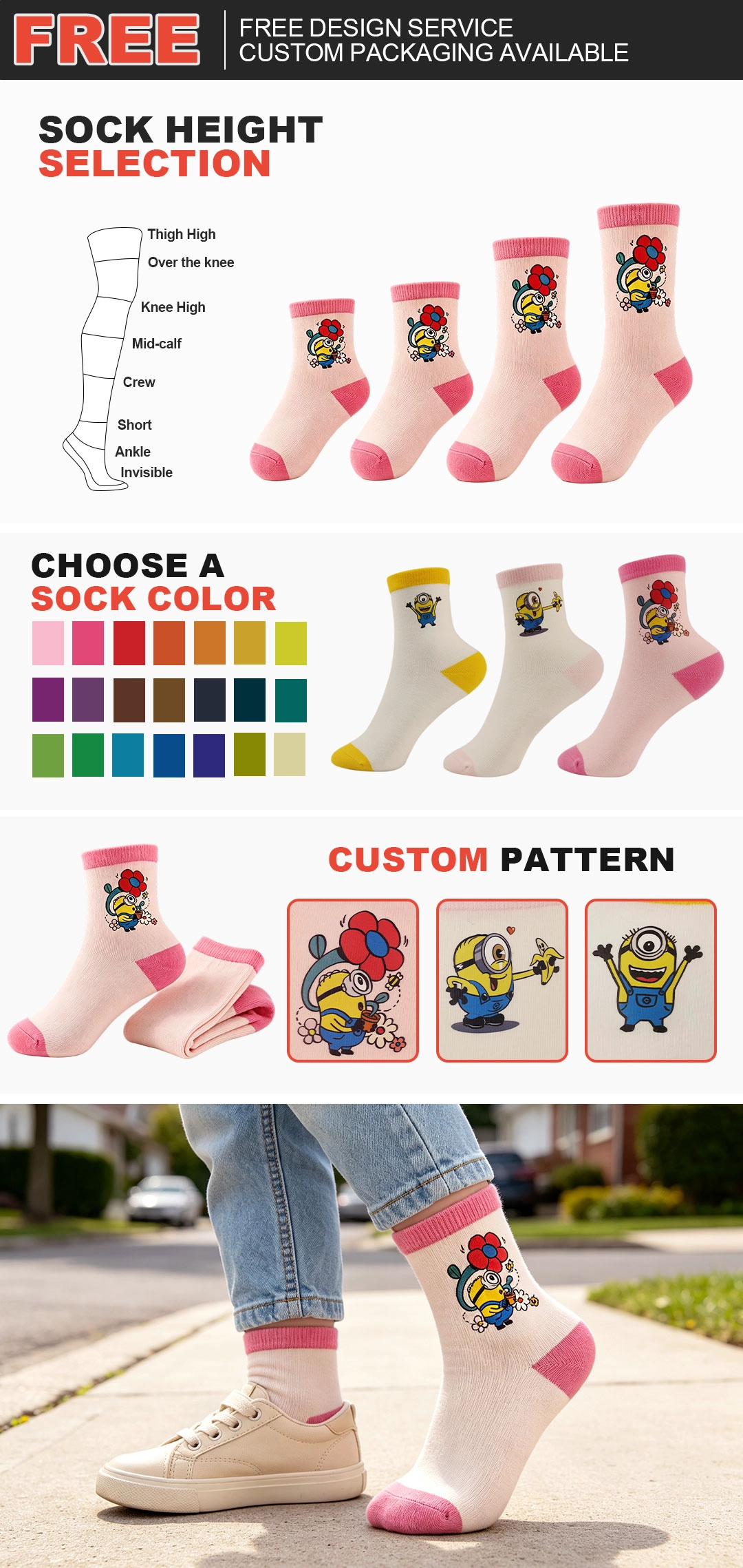 Children's Socks Wholesale in china