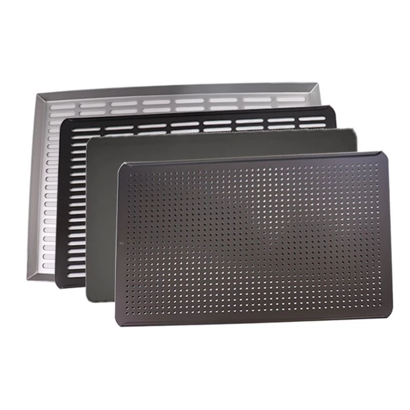 China Custom Aluminum Perforated Tray Baking Sheet with Holes manufacturer