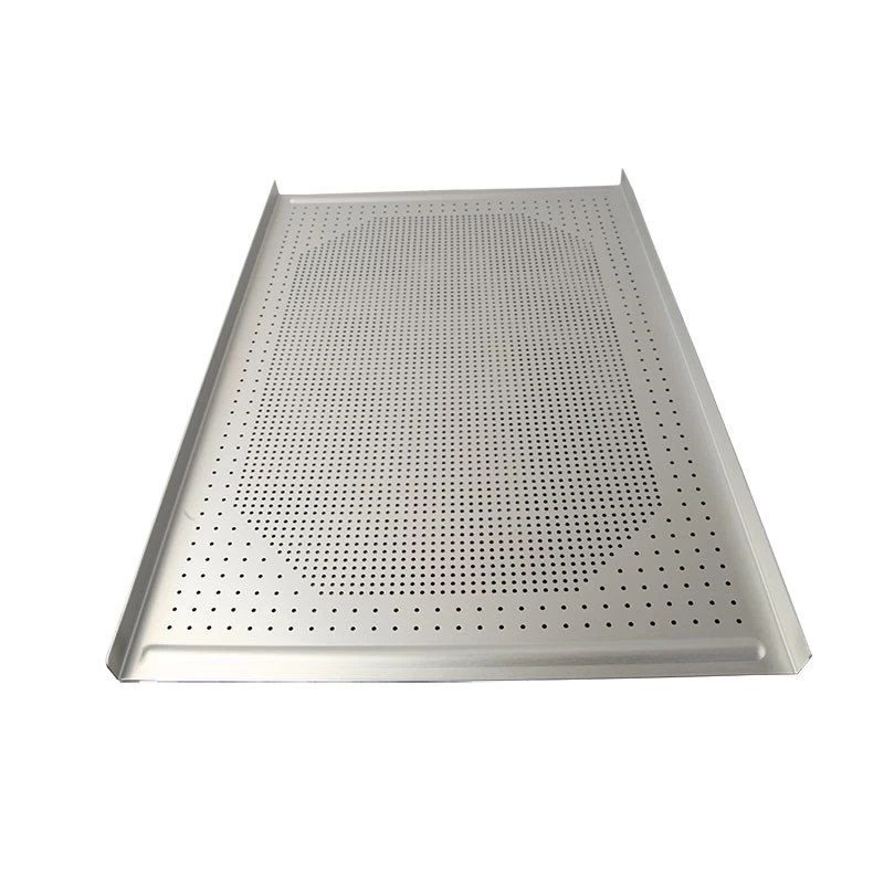 U Shape Aluminum Perforated Baking Sheet Tray
