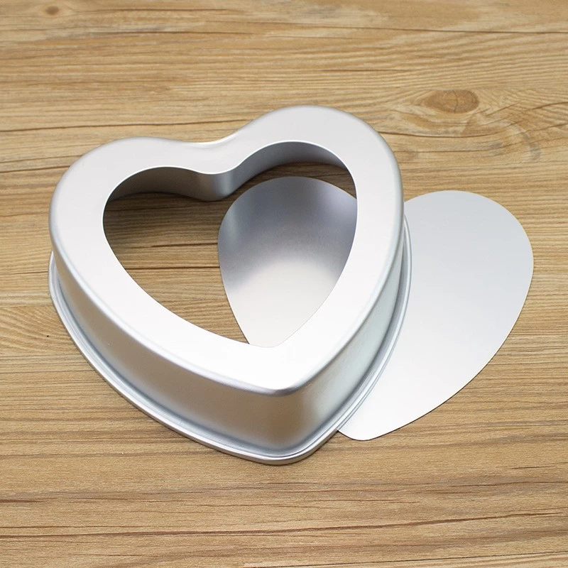 8 inch Heart Shaped Cake Pan Cake Mold with Removable Bottom