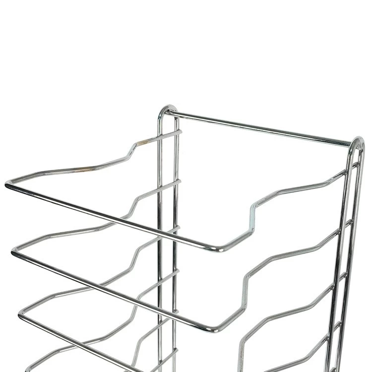 11 Tiers Stainless Steel Pizza Tray Stand