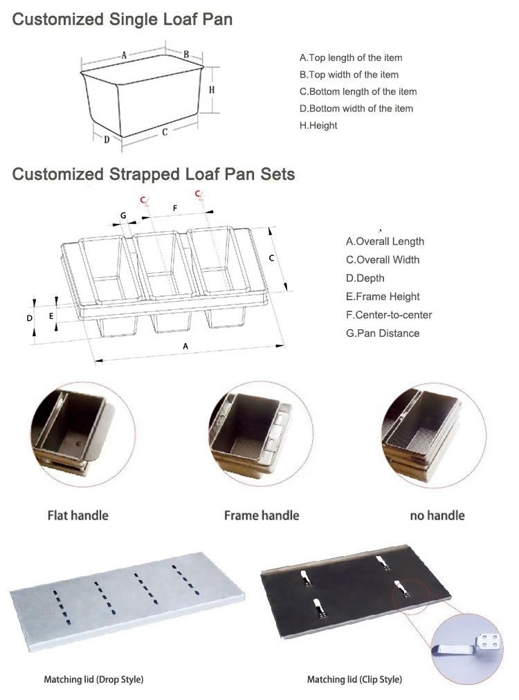 Strapped Mini Bread Loaf Pan Set (4 Loaves)