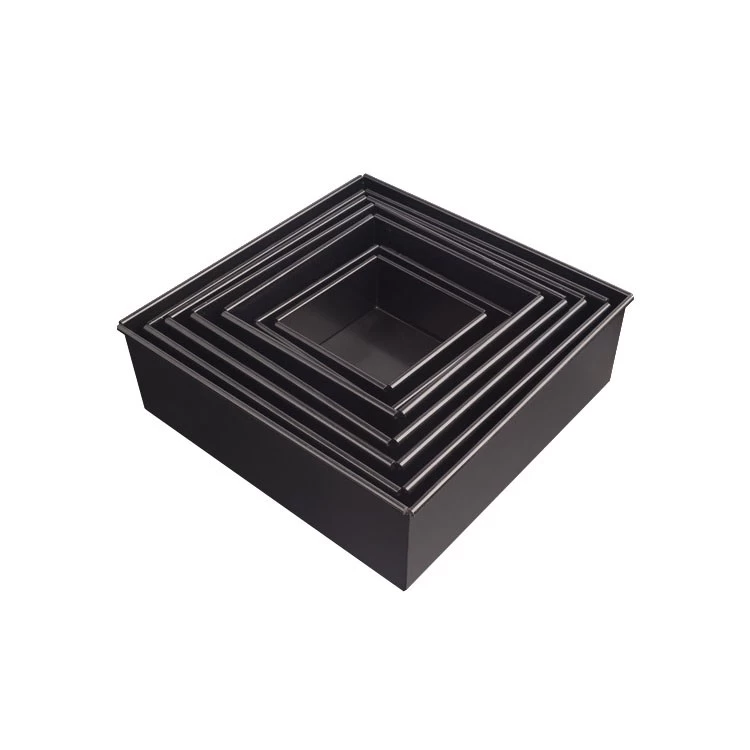 Китай Алюминиевые квадратные формы для выпечки тортов с антипригарным покрытием производителя