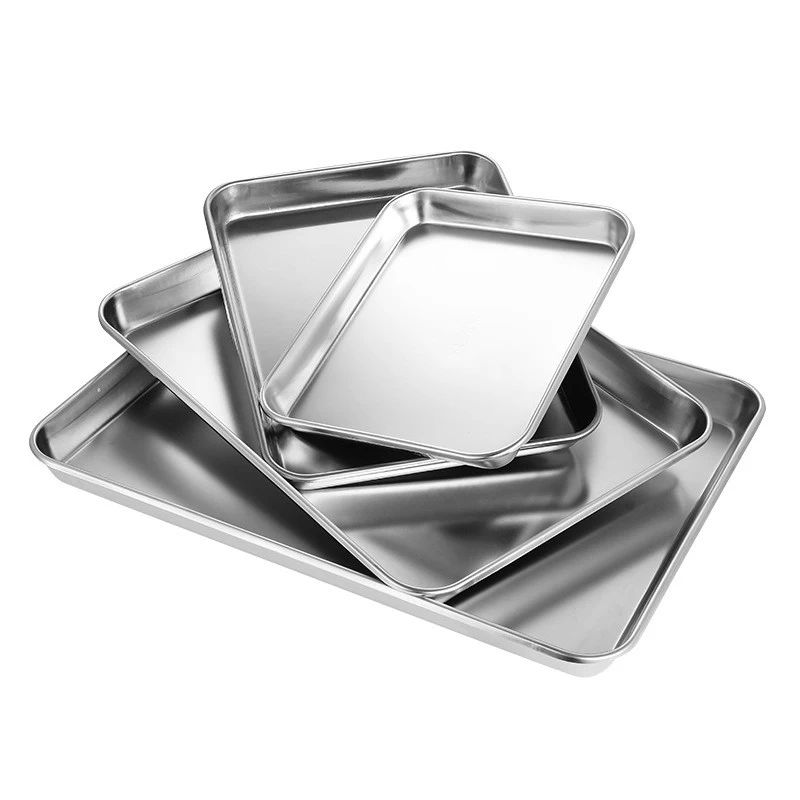 China Stainless Steel Tray Baking Sheet Pan manufacturer