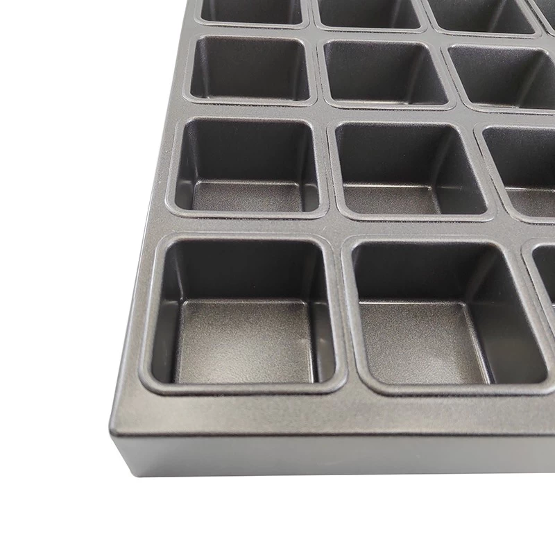 6/12Holes Square Cupcake Pan Mini Muffin Tray Cupcake Mold Muffin Pan  Carbon Steel Baking Pan Non Stick Bakeware Biscuit Pan ZXH - AliExpress