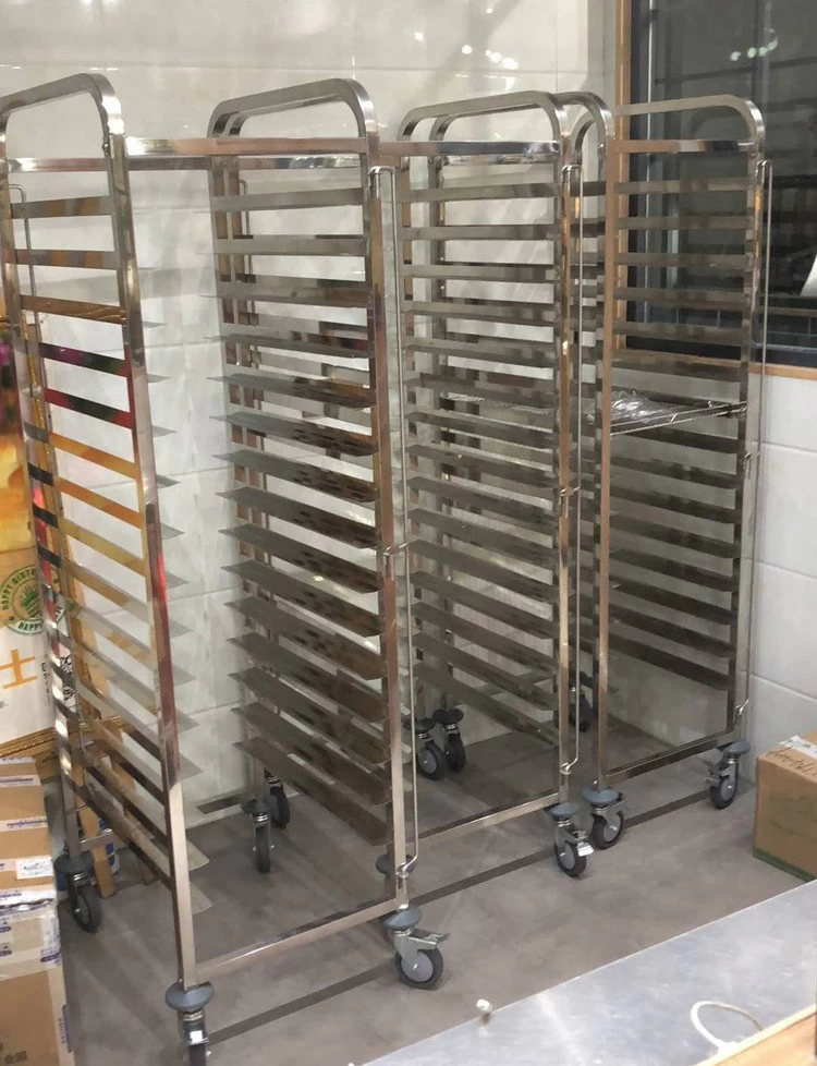 Stainless Steel Bakery Trolleys for Bakeries