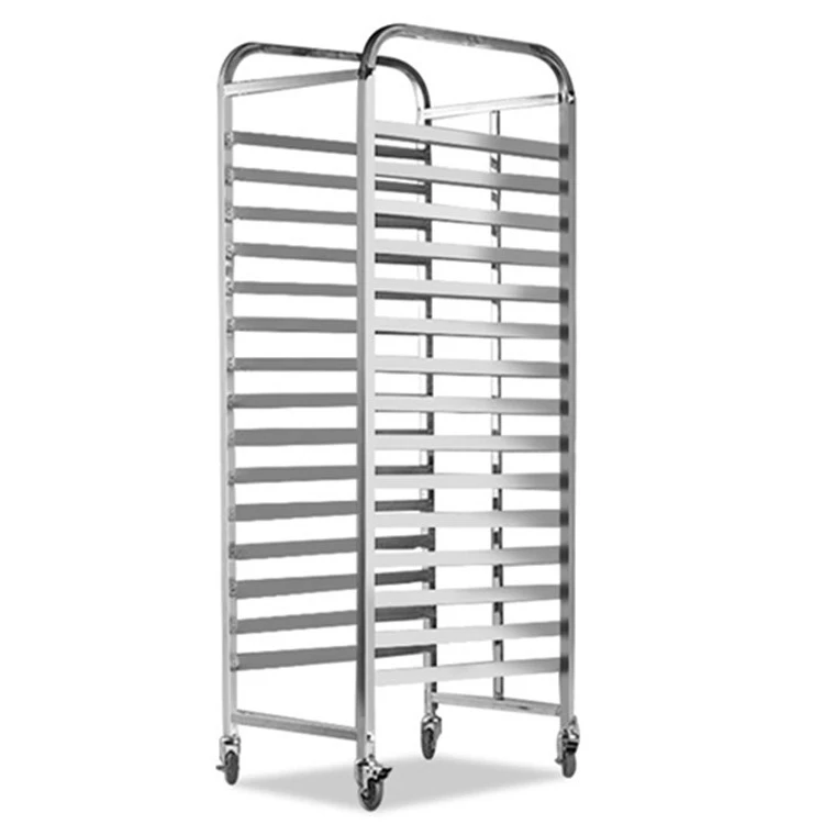 China Customizable Oven Baking Rack Bakery Bread Tray Trolley manufacturer
